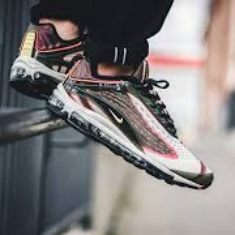 Nike Air Max Deluxe Sequoia Green AJ7831-300 New - Picture 3 of 5